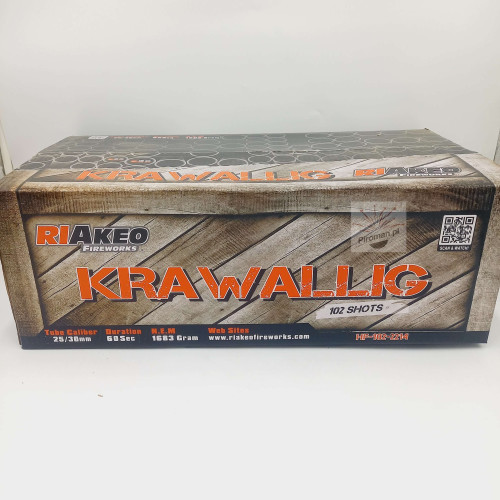 Krawallig Riakeo – 102 strzały 25/30 mm czystej mocy | Piroman.pl