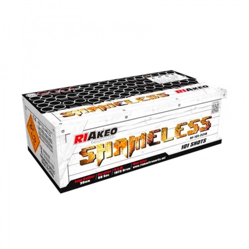 Coumpound Shameless Riakeo – Hit 2024 powrócił! 101 strzałów 30 mm fajerwerki Piroman