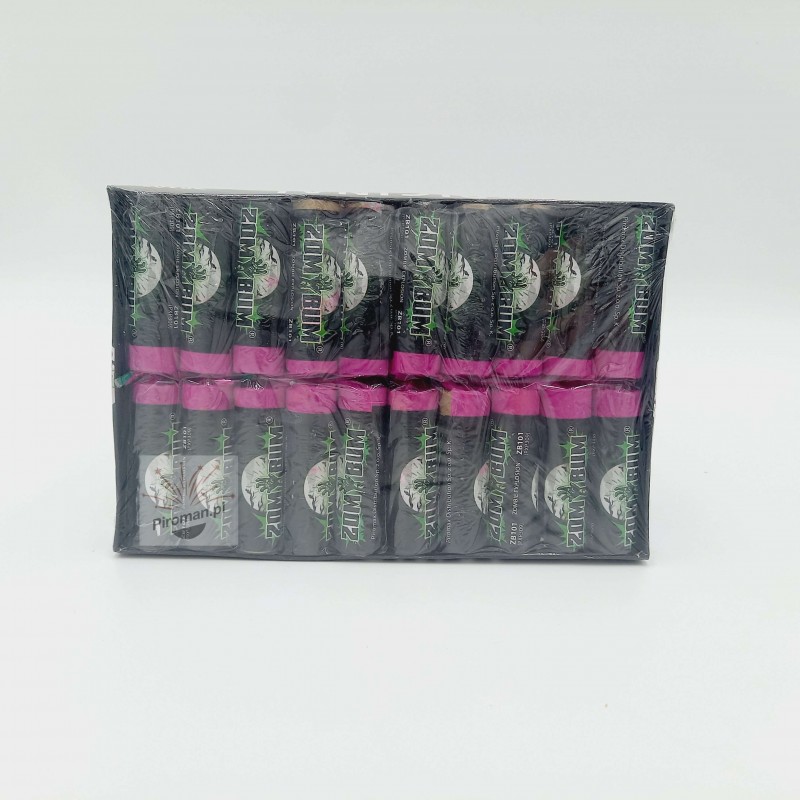 Petardy ZB101 Zom Bom 20 sztuk, mocny huk, NEC 38g, klasyka Pol-Expance, dostępne w Piroman.pl