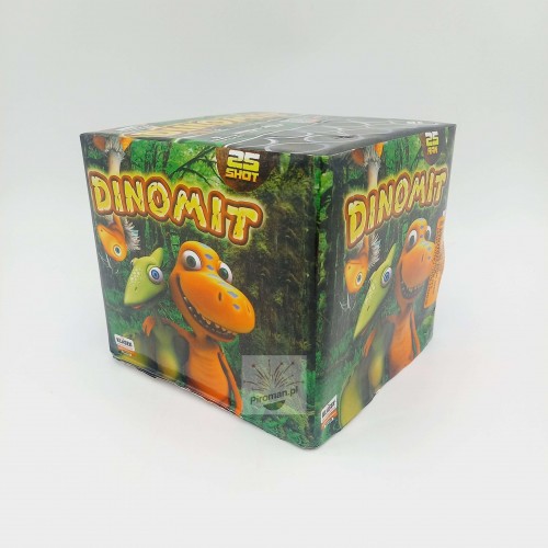 Wyrzutnia Dinomit Klaska C2520DI14, 25 strzałów 20 mm, spektakularne efekty, Piroman.pl