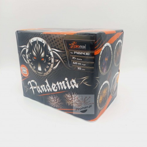 Wyrzutnia Pandemia PXB2430 Piromax 30mm, 35 strzałów – spektakularny pokaz, Piroman.pl