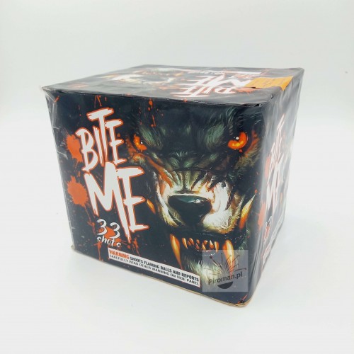 Bite Me SrPyro – 33 strzały 25–30mm, mocne efekty pirotechniczne, dostępna w Piroman.pl