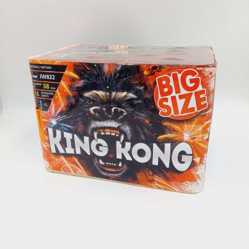 King Kong JW822 Jorge – 31 strzałów 38mm, widowiskowa wyrzutnia, dostępna w Piroman.pl