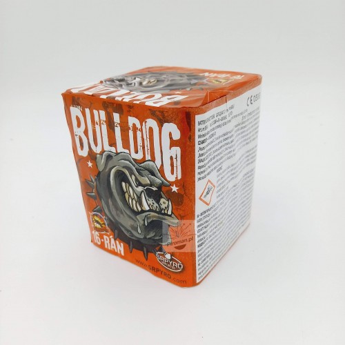 Bulldog 363-3 – 16 strzałów 20 mm, kolorowe efekty. Dla 18+. Kup w Piroman.pl – szybka dostawa!