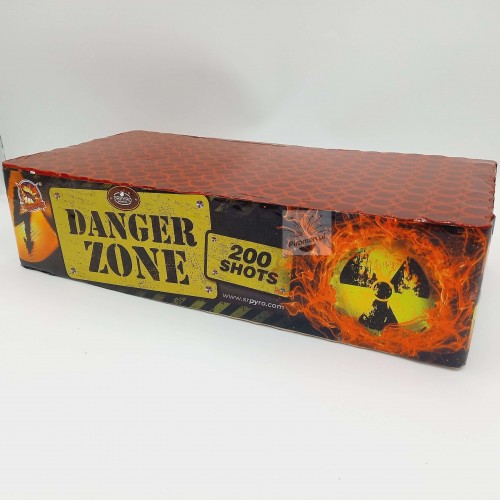 Danger Zone SRPYRO – 200 strzałów 20 mm! Widowiskowa wyrzutnia z efektem WOW. Kup teraz na Piroman.pl – szybka dostawa!