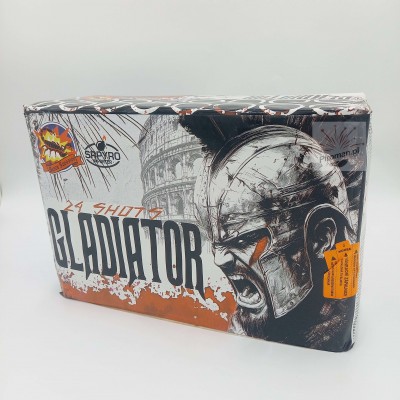 Wyrzutnia Gladiator SRPYRO – 24 strzały 38 mm! Moc, huk i efekty na najwyższym poziomie. Kup w Piroman.pl!