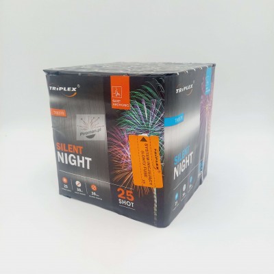 Wyrzutnia Silent Night TXB378 – 25 strzałów, moc efektów! Kup teraz w Piroman.pl – szybka wysyłka!