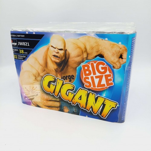 GIGANT Jorge – 31 potężnych strzałów 38 mm | Piroman.pl