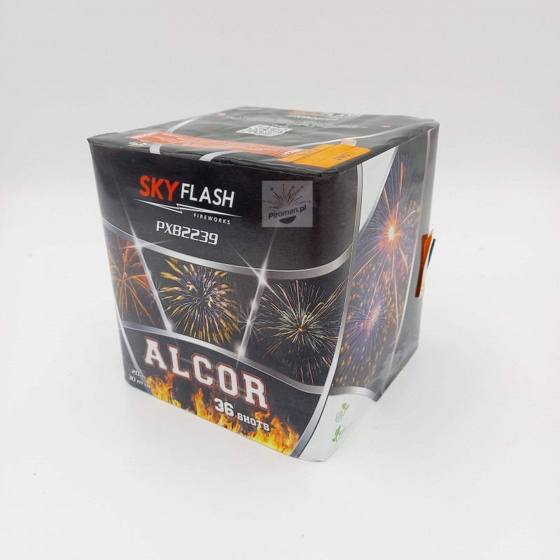 Alcor Piromax – 36 precyzyjnych strzałów 20 mm | Piroman.pl
