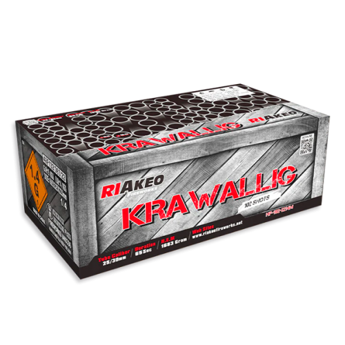 Krawallig Riakeo – 102 strzały 25/30 mm czystej mocy | Piroman.pl