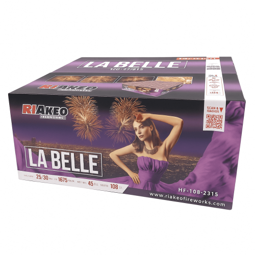 La Bella Riakeo – 108 strzałów 25–30 mm klasy premium | Piroman.pl