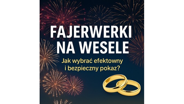 Fajerwerki na wesele – jak wybrać efektowny i bezpieczny pokaz?